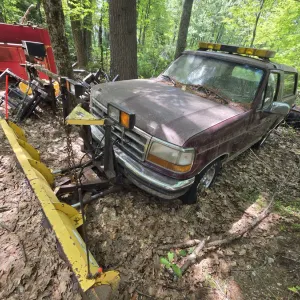 1996 Ford Bronco Eddie Bauer  SUV (Parts Only) With Plow