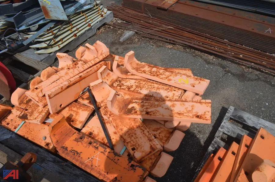 Pallet of Snow Plow Parts