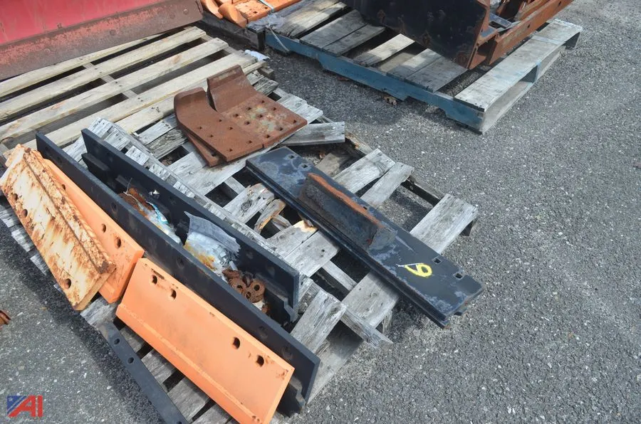 Pallet of Snow Plow Parts