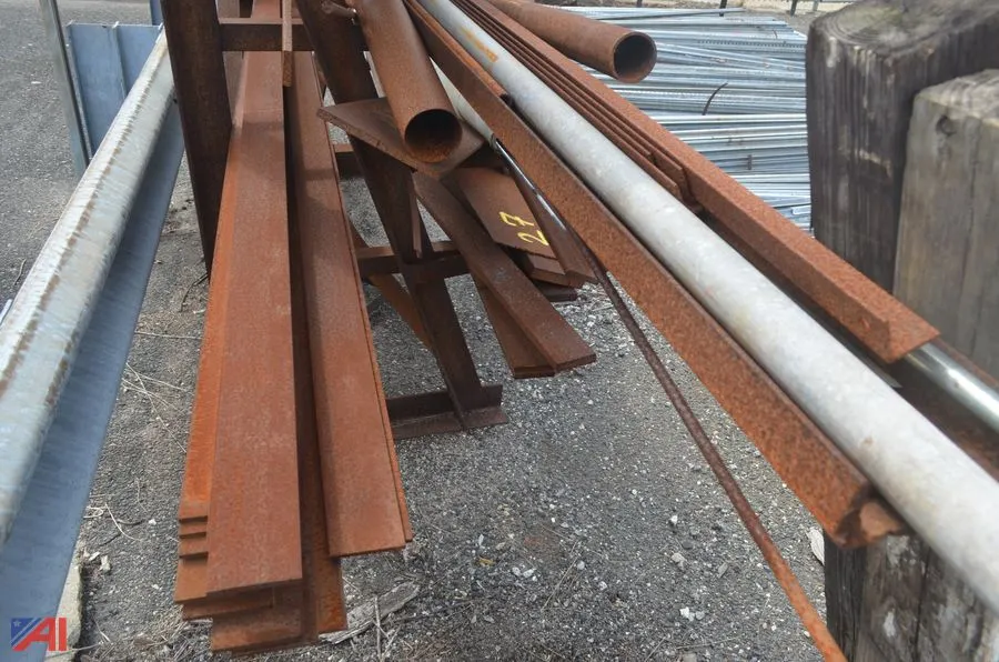 Metal Flat Stock, Angle Iron, Tubes