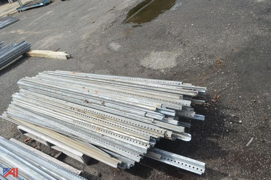 Pallet of Sign Posts, New Old Stock