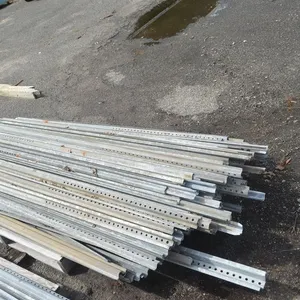 Pallet of Sign Posts, New Old Stock