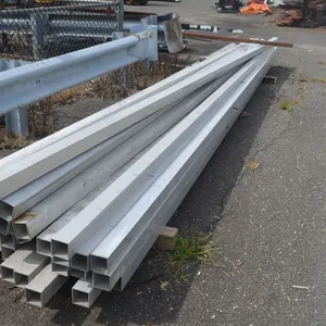 (34) Aluminum Box Tubing, New/Old Stock