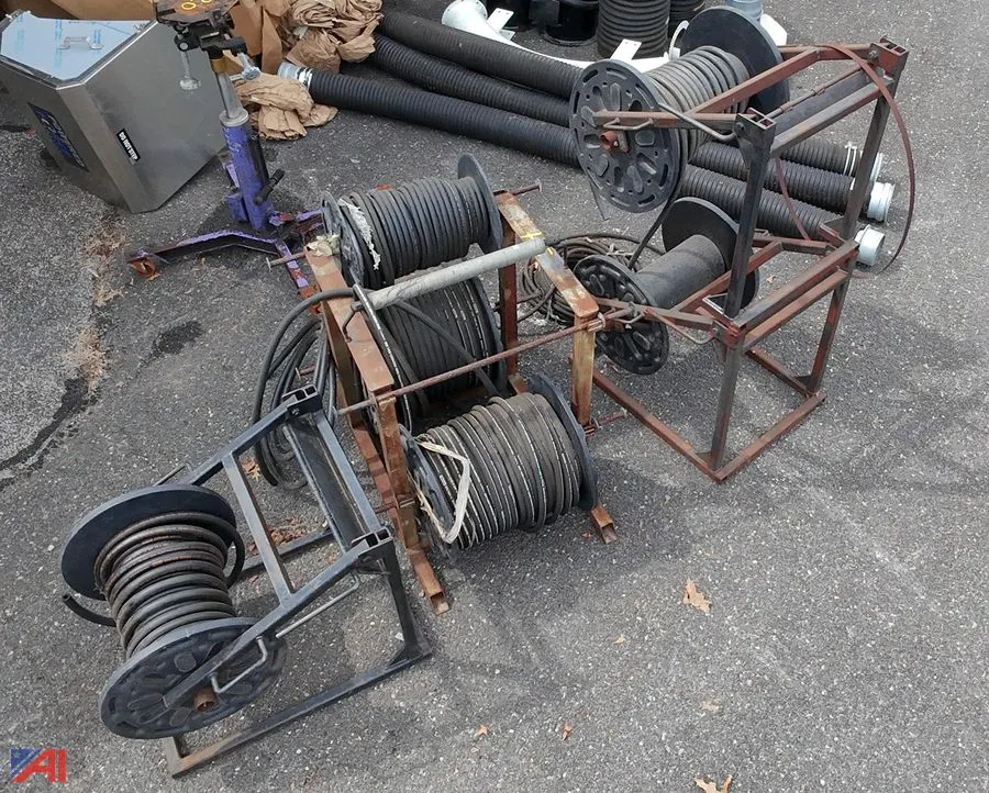 Hose and Hose Reels on Stands