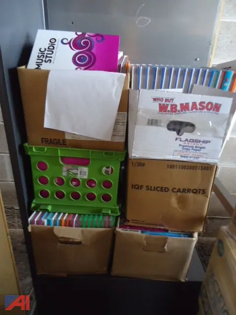 (6) Boxes of Music Studio Books