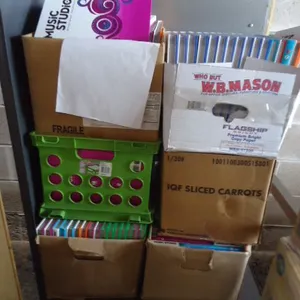 (6) Boxes of Music Studio Books