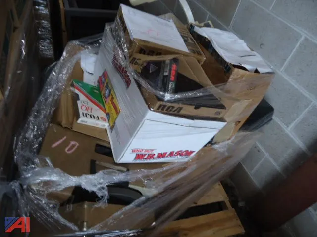 Overhead Projector, TV, VHS Recording Tapes, Obsolete Items