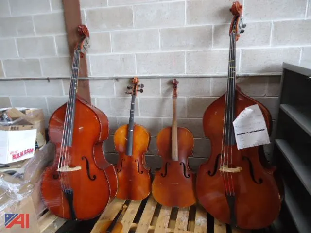 (2) Bass (2) Cellos (1) Violin
