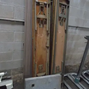 (4) Folding Benches and Stone Slab