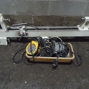 JET Benchtop Lathe with Router and More