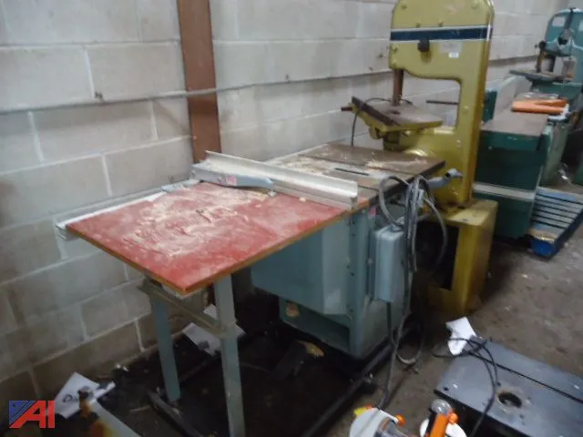Powermatic Band Saw and Delta Dado Blade Table saw