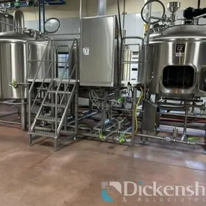 ALPHA 15BBL THREE VESSEL STEAM BREW HOUSE