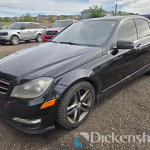2014 Mercedes-Benz C300 4MATIC, VIN # WDDGF8AB8ER320624, KEY