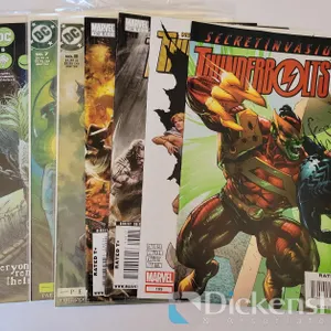 LOT OF (4) DC AND (4) MARVEL COMIC BOOKS