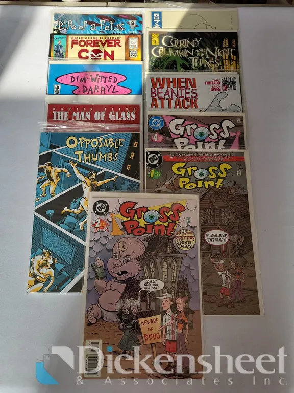 (11) VARIOUS TITLES OF COMIC BOOKS