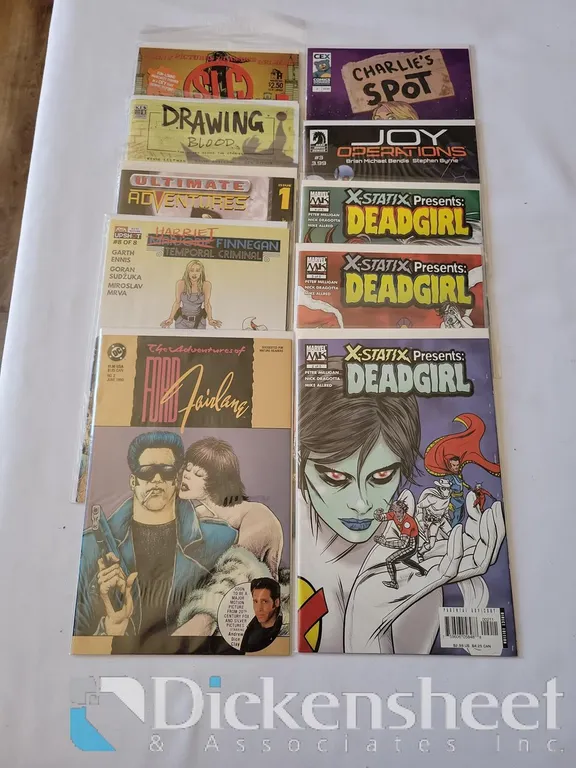 (10) VARIOUS TITLES OF COMIC BOOKS