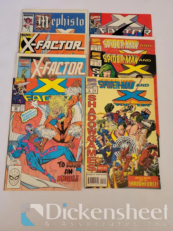 (8) MARVEL X FACTOR COMIC BOOKS