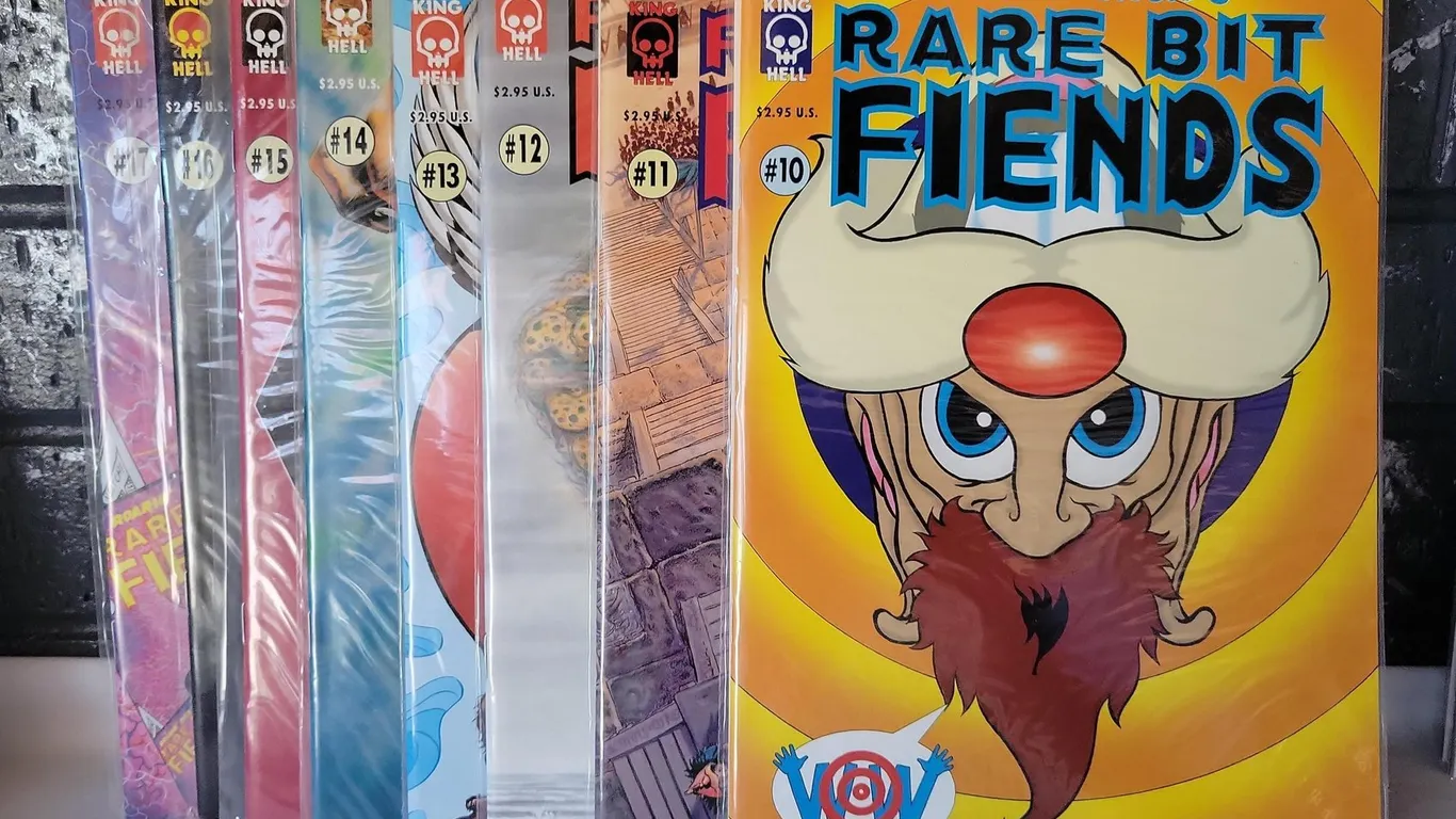 (8) KING HELL RARE BIT FRIENDS COMIC BOOKS