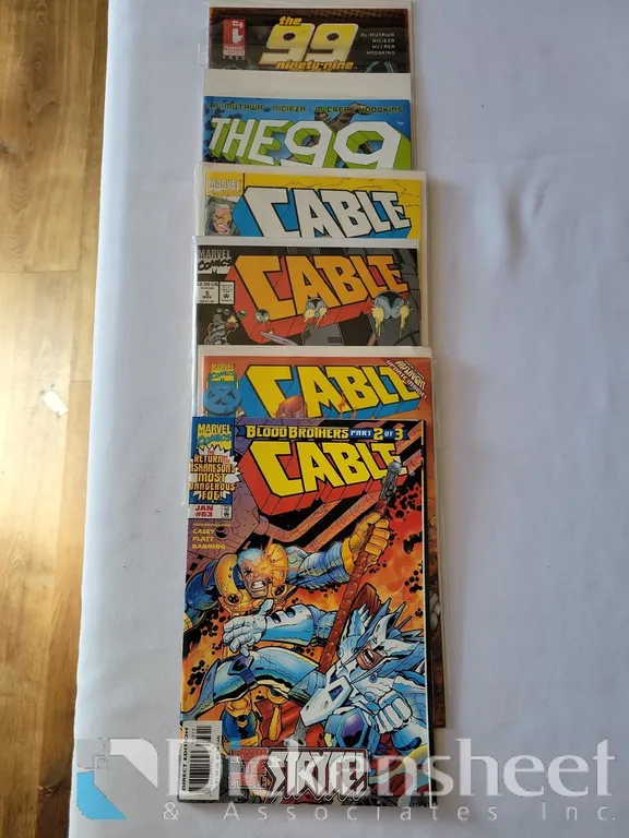 (6) VARIOUS TITLES OF COMIC BOOKS