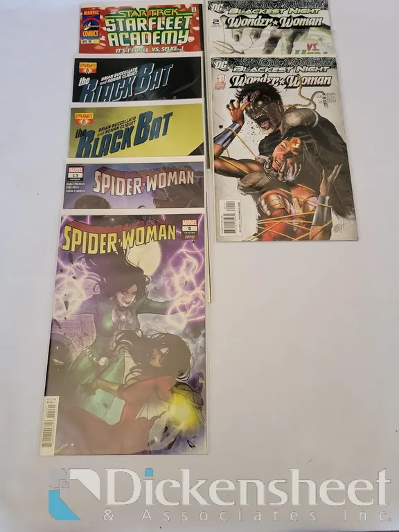 (7) MARVEL, DC, AND DYNAMITE COMIC BOOKS