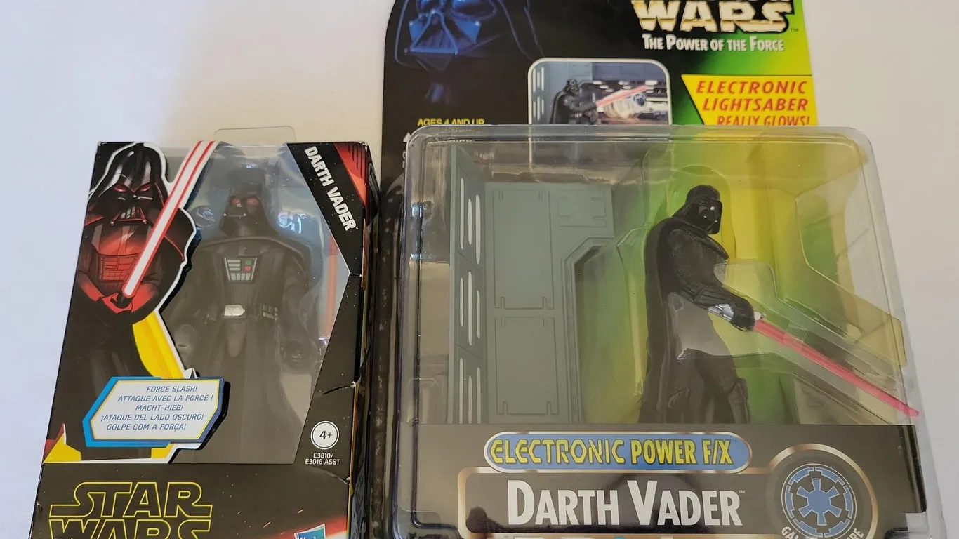 DARTH VADER ACTION FIGURES LOT