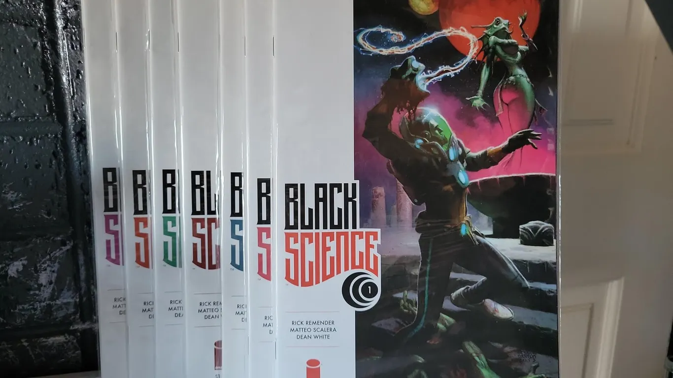 (7) RICK REMENDER BLACK SCIENCE COMIC BOOKS