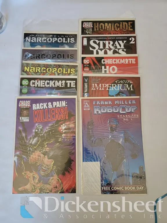 (10) VARIOUS TITLES OF COMIC BOOKS