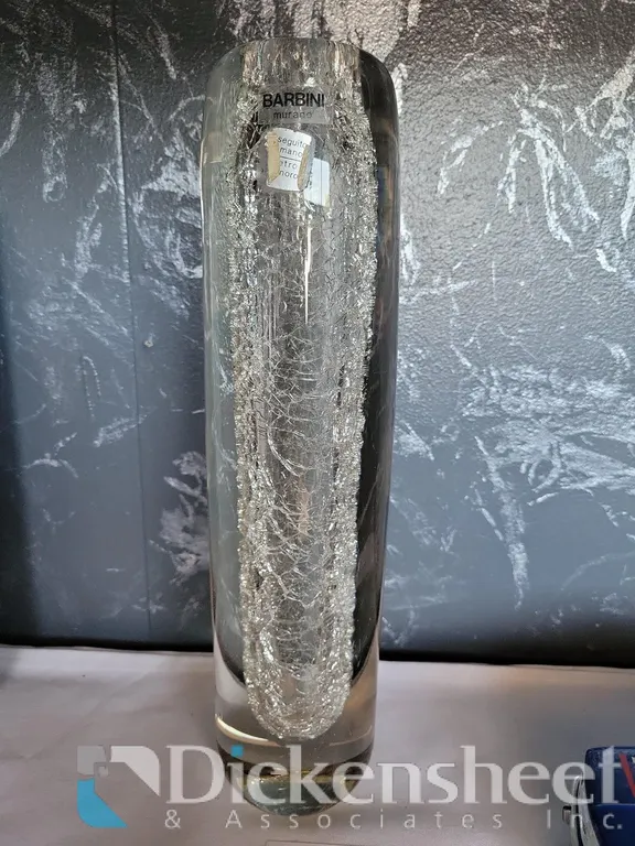 BARBINI MURANO GLASS VASE