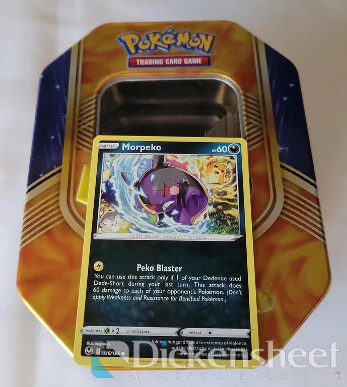 (250) COUNT TIN OF POKÉMON CARDS