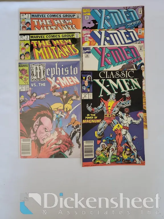 (7) MARVEL VARIETY OF COMIC BOOKS LOT