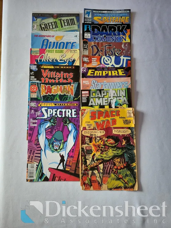 (14) VARIOUS TITLES OF COMIC BOOKS