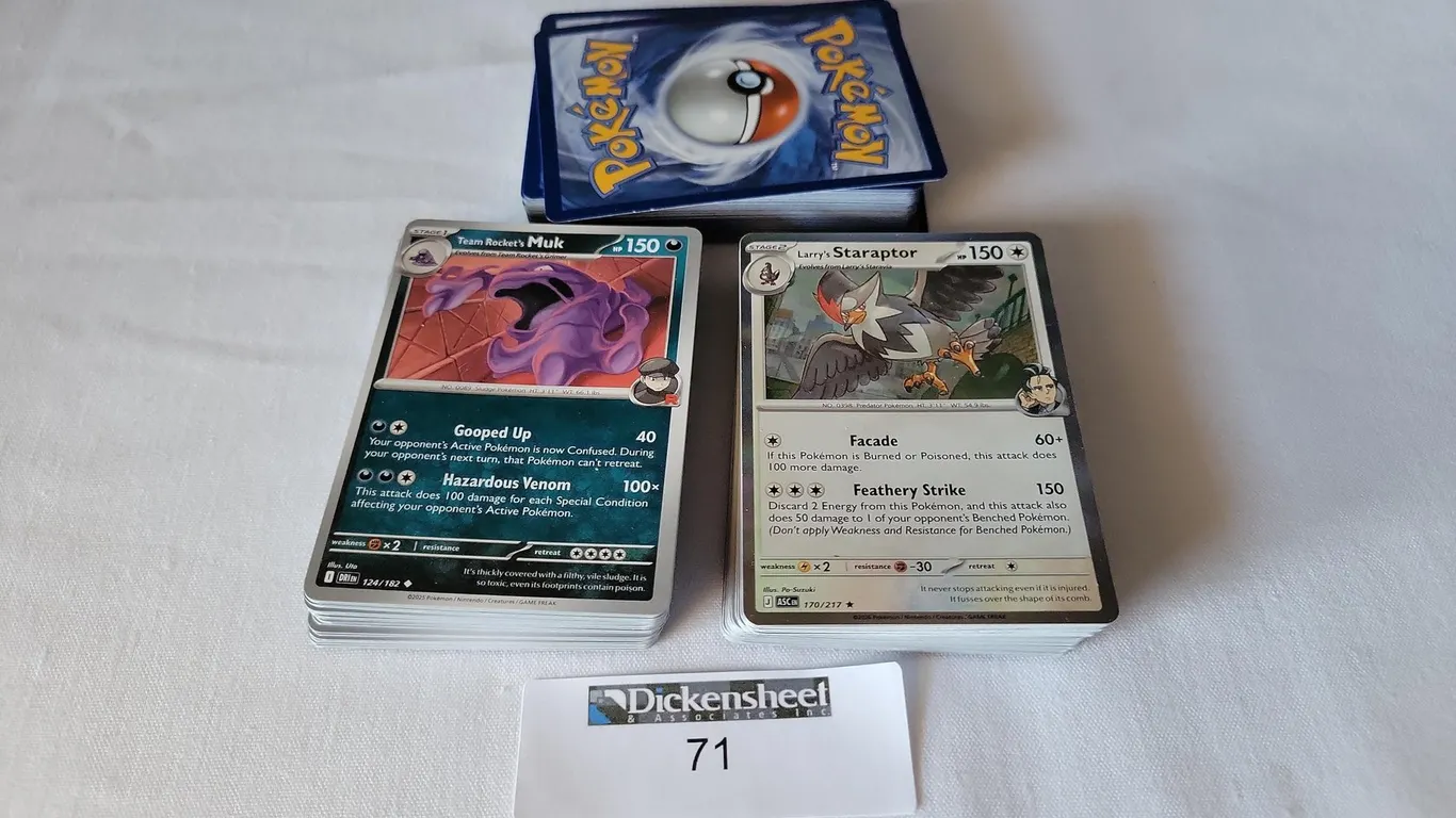 (150) POKÉMON CARD LOT