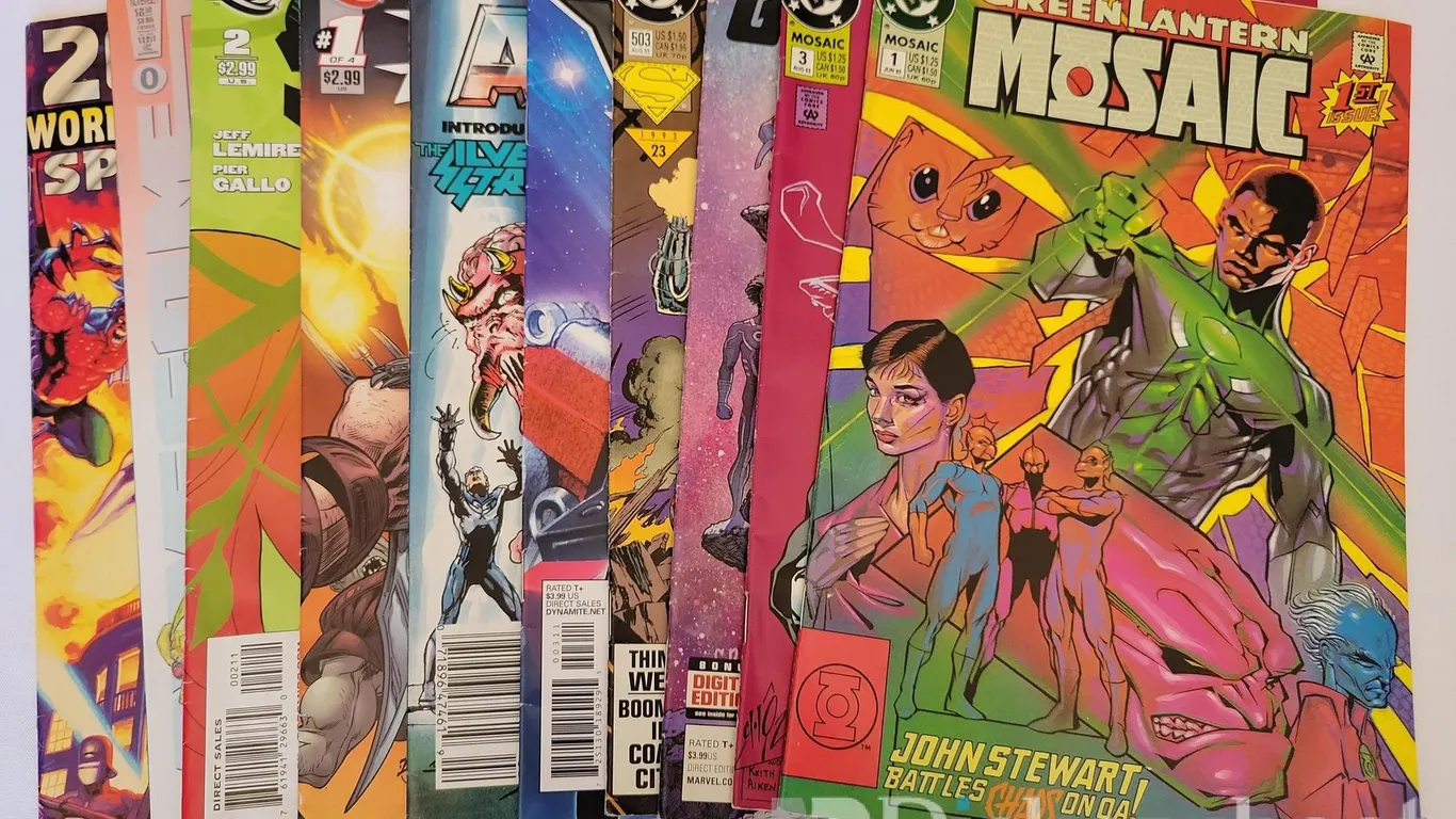 (9) COMIC BOOKS LOT - VARIOUS TITLES