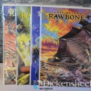 (4) JAMIE DELANO RAWBONE TITLED COMIC BOOKS