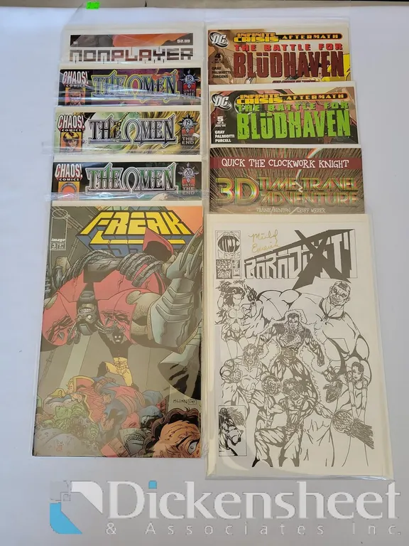 (8) VARIOUS TITLES OF COMIC BOOKS