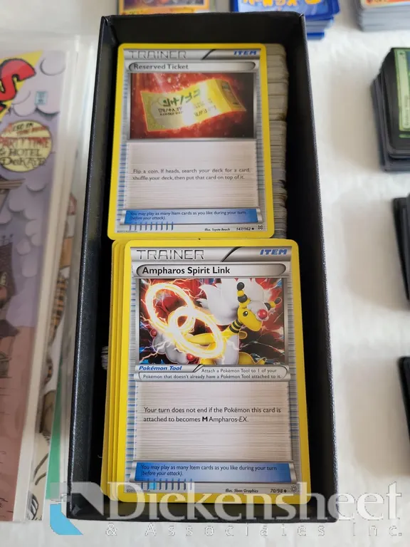 APPROXIMATE (500) COUNT BOX OF POKÉMON TRAINER CARDS