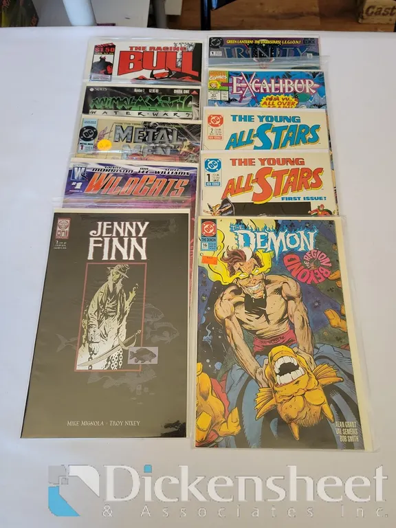 (10) VARIOUS TITLES OF COMIC BOOKS