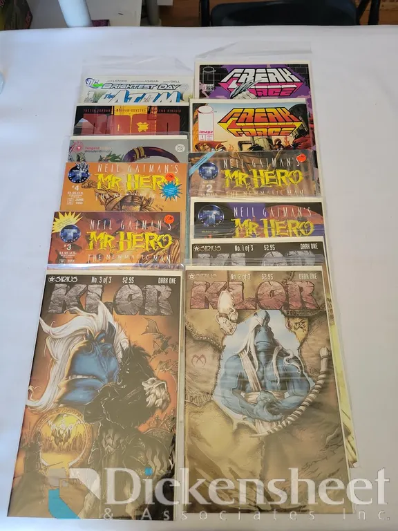 (12) VARIOUS TITLES OF COMIC BOOKS