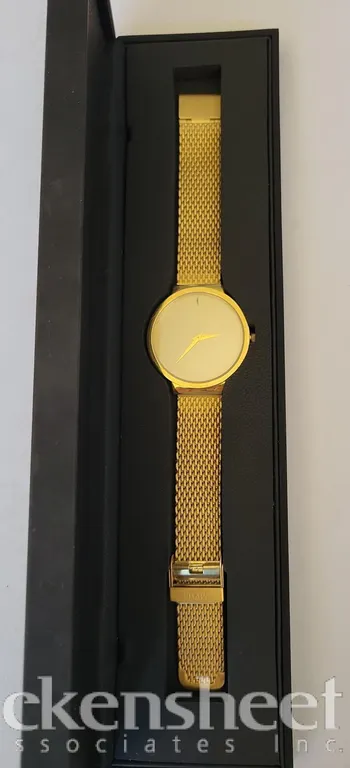 GOLD TONE VITALY WRIST WATCH