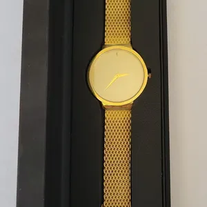 GOLD TONE VITALY WRIST WATCH