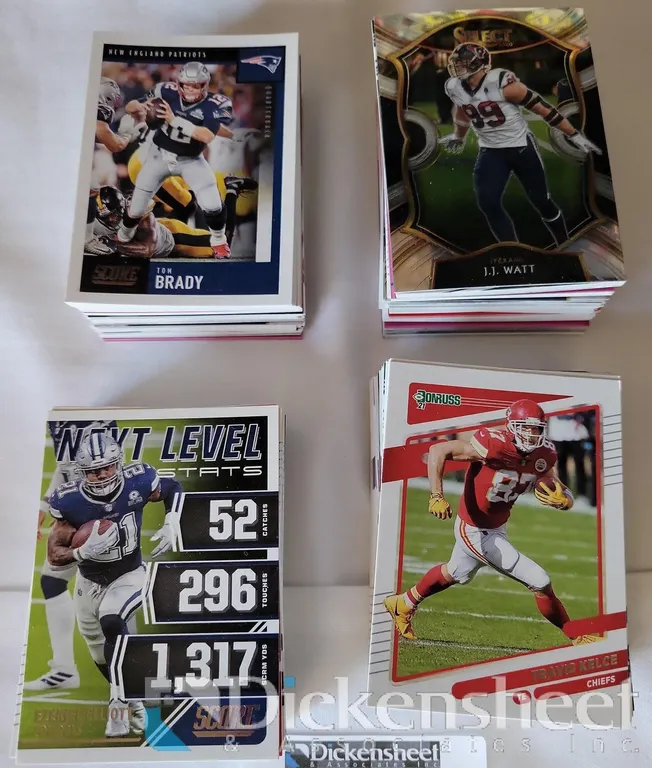 APPROXIMATE (250) FOOTBALL TRADING CARDS