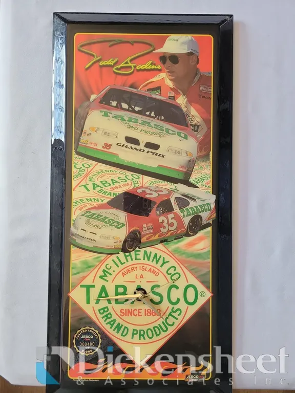 COLLECTIBLE NASCAR CLOCK