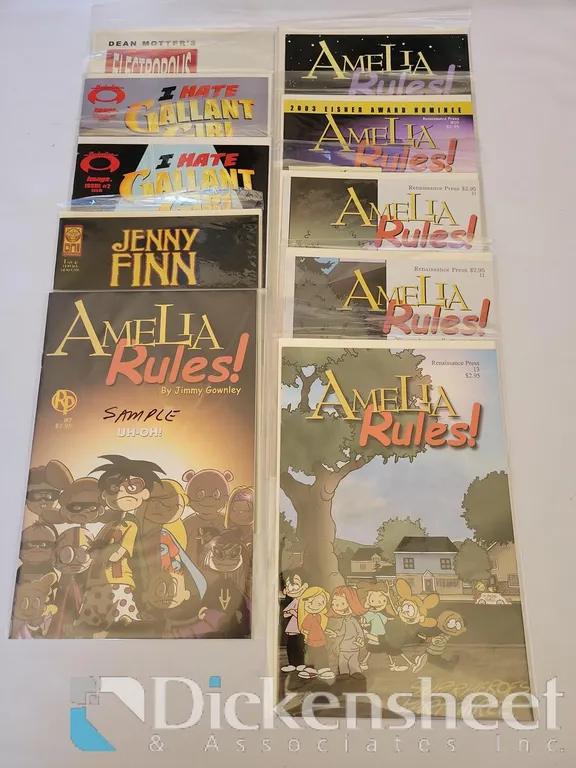 (10) VARIOUS TITLES OF COMIC BOOKS