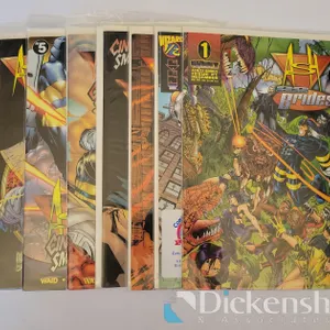 LOT OF (7) EVENT ASH COMIC BOOKS
