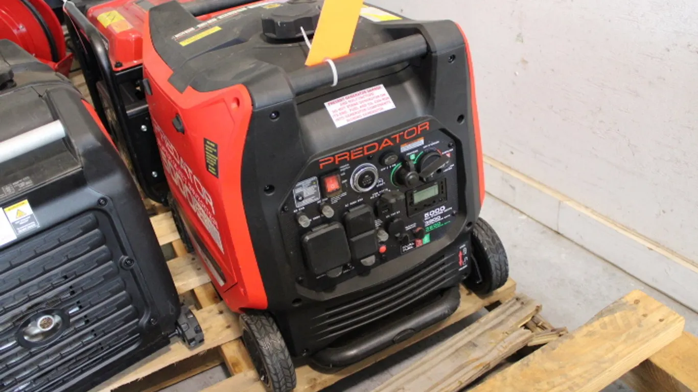 Predator Super Quiet Invertor 5000 Dual Fuel Generator