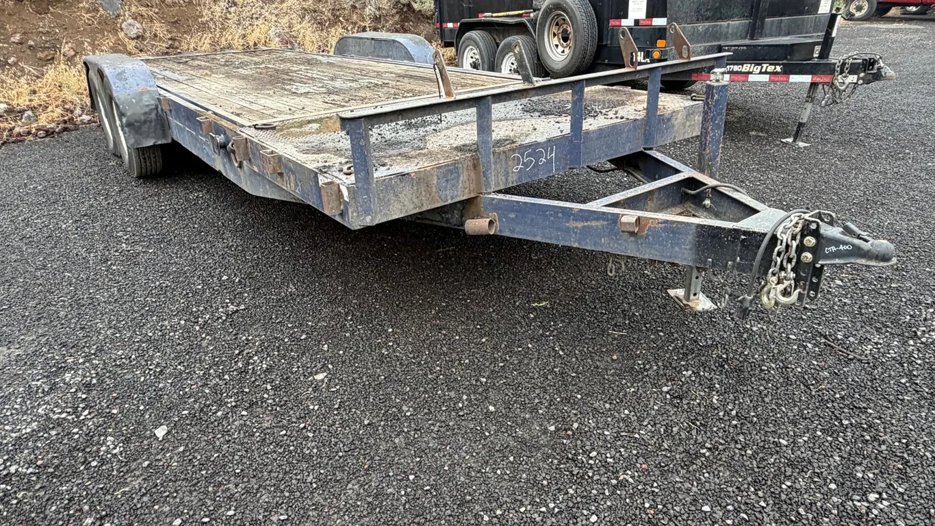 22' Tilt Bed Equipment Trailer