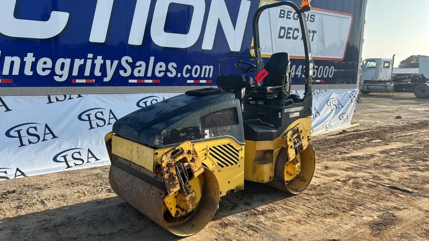 2012 Bomag BW120AD-4 Double Drum Smooth Roller Compactor