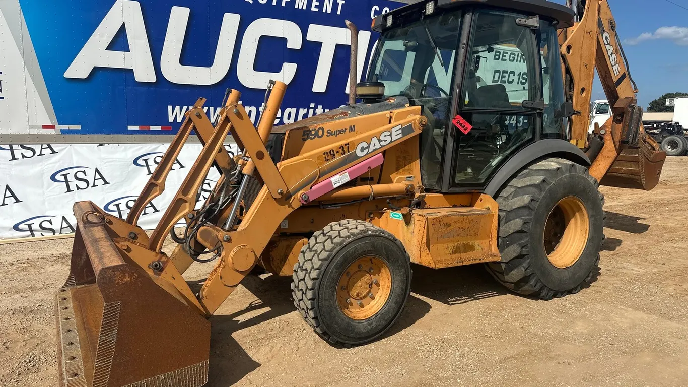 2002 Case 590 Super M Loader Backhoe