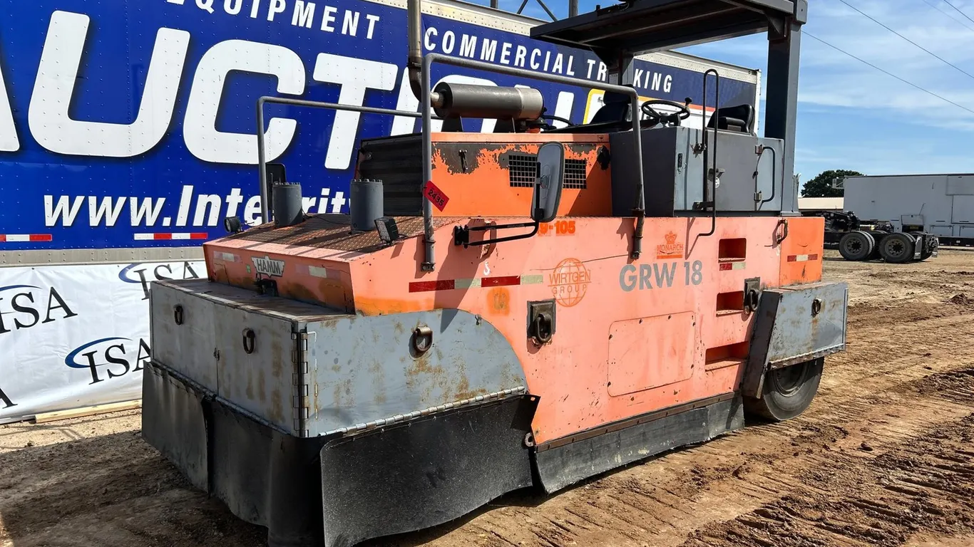 2001 Hamm GRW18 Wobble Wheel Roller Compactor