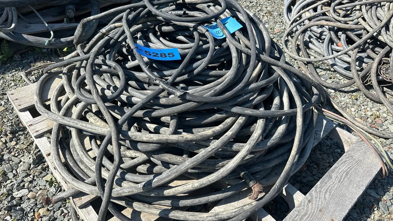 Pallet W/ Various Sizes Of Power Cable